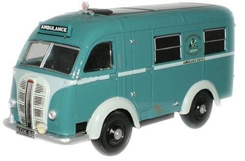 Oxford Diecast Austin Welfarer Ambulance Nottingham Ambulance (76AK004) 1:76 (OO) Scale Model