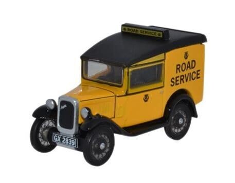 Oxford Diecast Austin Seven RN Van AA (76ASV002) 1:76 (OO) Scale Model