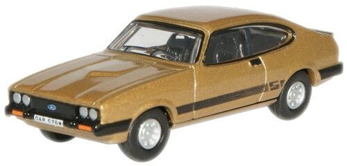 Oxford Diecast Ford Capri MkIII Solar Gold (Doyle) (76CAP002) 1:76 (OO) Scale Model