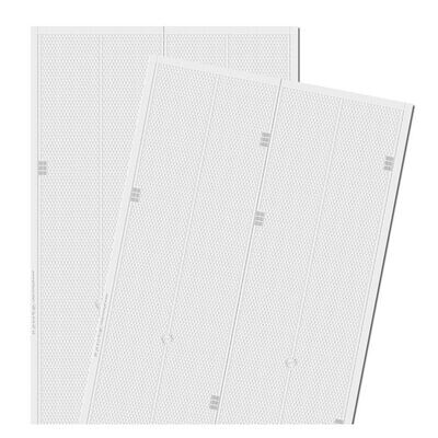 Proses Embossed PVC Sheets (Straight Roads) 2PCS OO/HO Scale P3D-EB-07