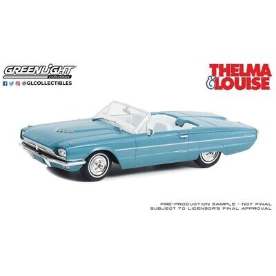 Greenlight 86617 Thelma & Louise (1991) - 1966 Ford Thunderbird Convertible 1:43 Scale Diecast Model