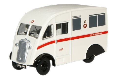 Oxford Diecast Commer Q25 City Of Birmingham Ambulance (76CM007) 1:76 (OO) Scale Model
