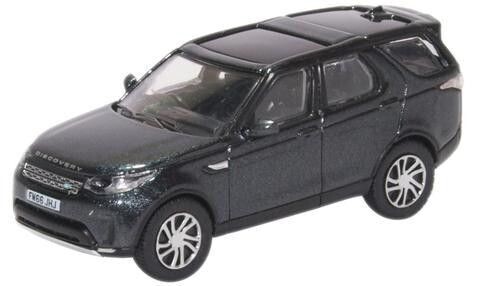 Oxford Diecast Land Rover Discovery 5 HSE LUX Santorini Black (76DIS5002) 1:76 (OO) Scale Model