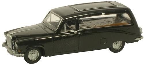 Oxford Diecast Daimler DS420 Hearse Black (76DS002) 1:76 (OO) Scale Model