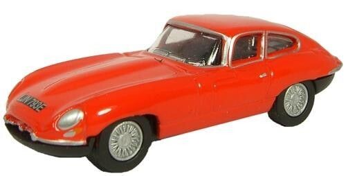 Oxford Diecast Jaguar E Type Coupe Carmen Red (76ETYP002) 1:76 (OO) Scale Model