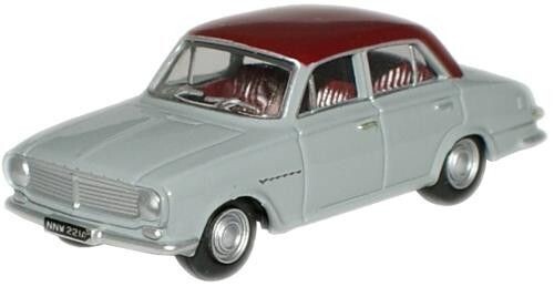 Oxford Diecast Vauxhall FB Victor Venetian Red/Gull Grey (76FB001) 1:76 (OO) Scale Model