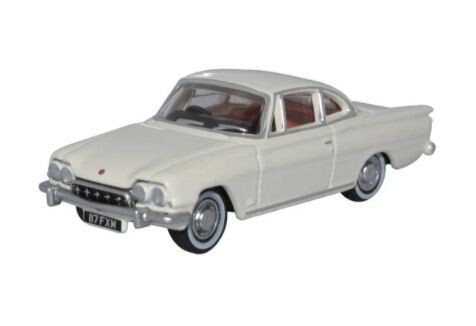 Oxford Diecast Ford Consul Capri Ermine White (76FCC004) 1:76 (OO) Scale Model