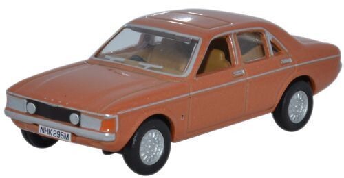 Oxford Diecast Ford Consul Granada Gold (76FC001) 1:76 (OO) Scale Model