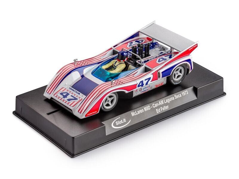 Slot.it CA26F McLaren M8D No.47 Can-Am Laguna Seca 1973 Slot Car