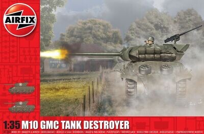 Airfix A1360 M10 GMC Tank Destroyer 1:35 Scale Plastic Model Kit