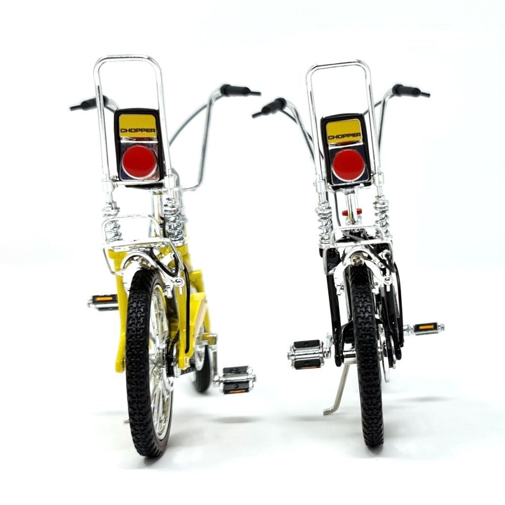 Toyway Diecast Model Raleigh Chopper Mk II Bicycle Fizzy Yellow