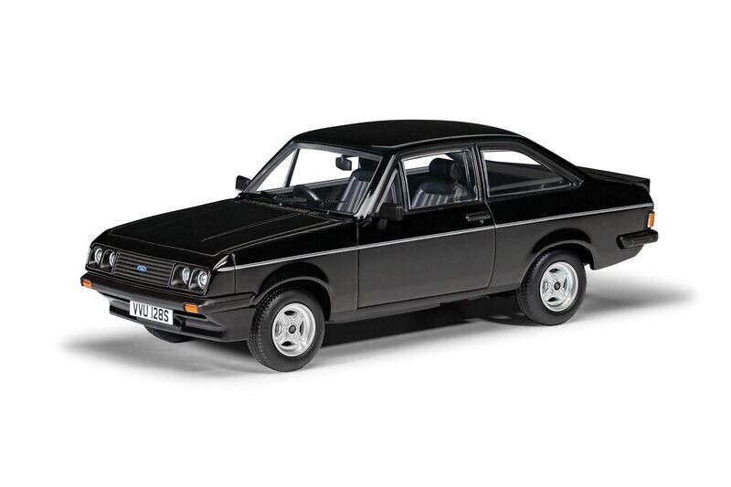 Corgi VA14906 Ford Escort Mk2 RS2000 Custom, Black Diecast Model