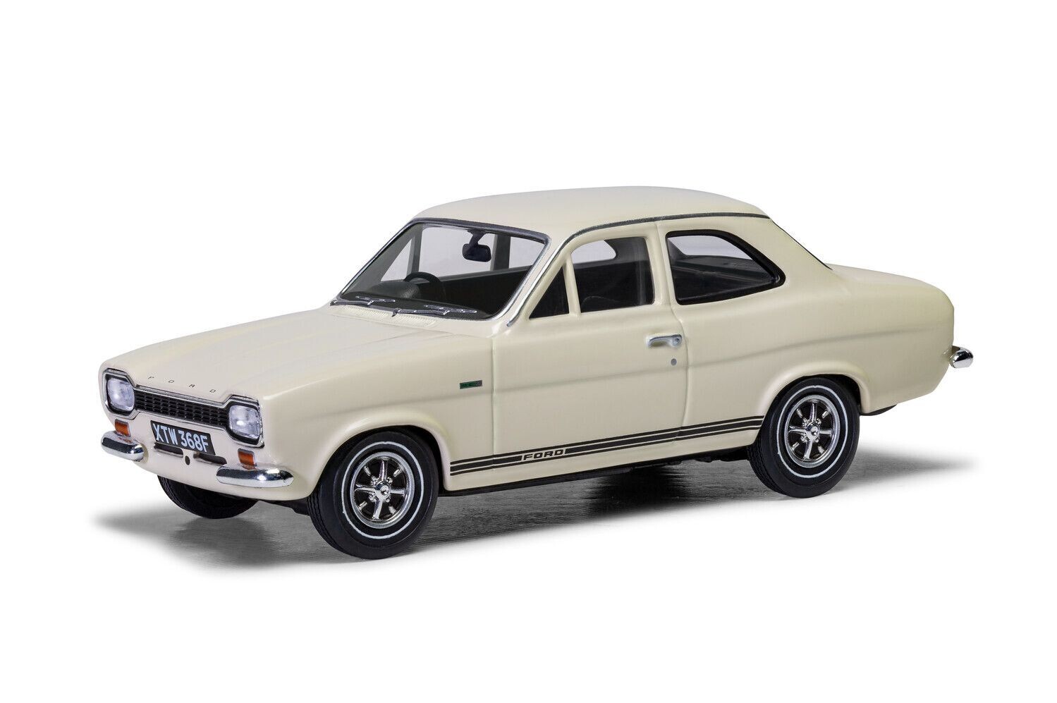 Corgi VA09532 Ford Escort MkI Twin Cam, Ermine White (Ford Press Car) Diecast Model