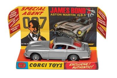 Corgi James Bond Aston Martin DB5 – Silver Diecast Model