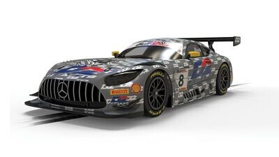 Scalextric C4496 Mercedes AMG GT3 - RAM Racing - D2 Slot Car