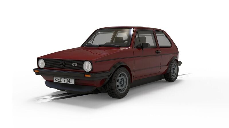 Scalextric C4490 Volkswagen Golf GTI - Red Slot Car