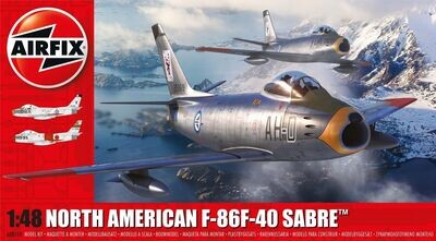 Airfix A08110 North American F-86F-40 Sabre 1:48 Scale Plastic Model Kit