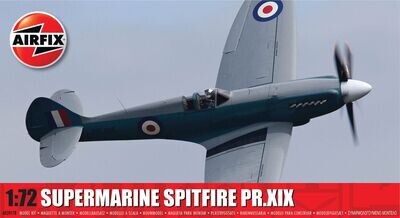 Airfix A02017B Supermarine Spitfire PR.XIX 1:72 Scale Plastic Model Kit