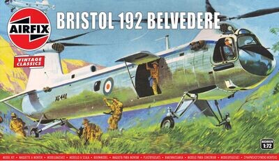 Airfix A03002V Bristol 192 Belvedere 1:72 Scale Plastic Model Kit