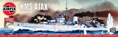 Airfix A03204V HMS Ajax 1:600 Scale Plastic Model Kit