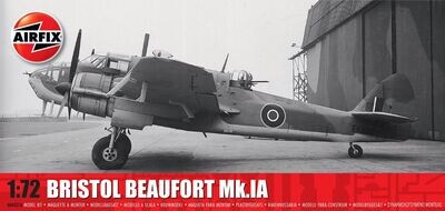 Airfix A04021A Bristol Beaufort Mk.IA 1:72 Scale Plastic Model Kit