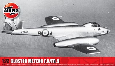 Airfix A04067 Gloster Meteor F.8/FR.9 1:72 Scale Plastic Model Kit
