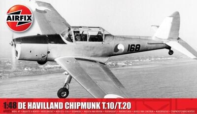 Airfix A04105A de Havilland Chipmunk T.10/T.20 1:48 Scale Plastic Model Kit
