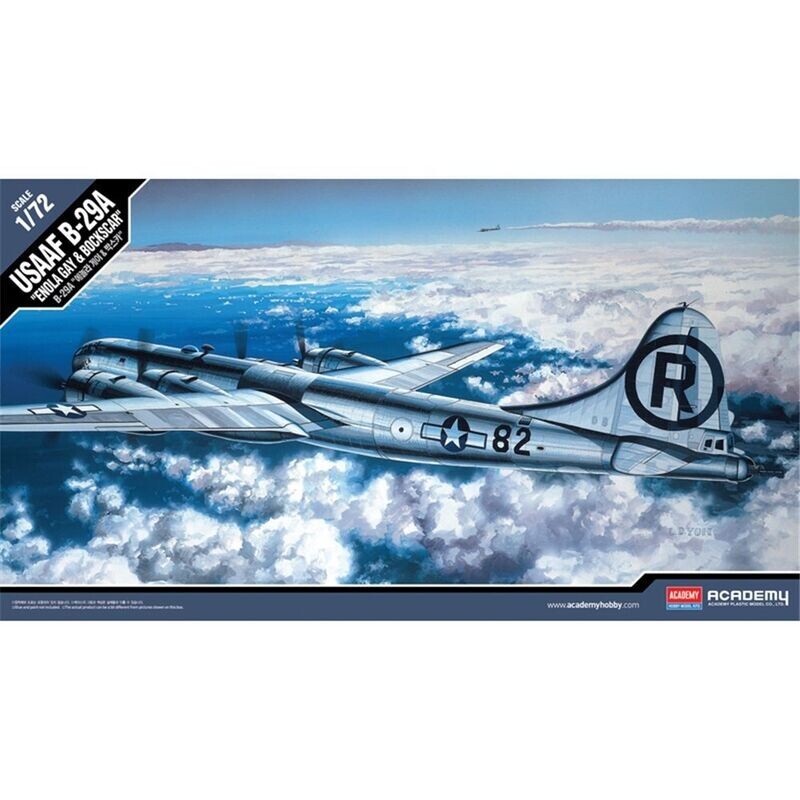 Academy 12528 B-29A "Enola Gay" & "Bockscar" 1:72 Scale Plastic Model Kit