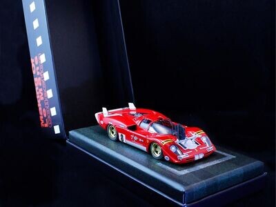 Fly E2064 Ferrari 512S Making Of Le Mans Camera Car Limited Edition Slot Car
