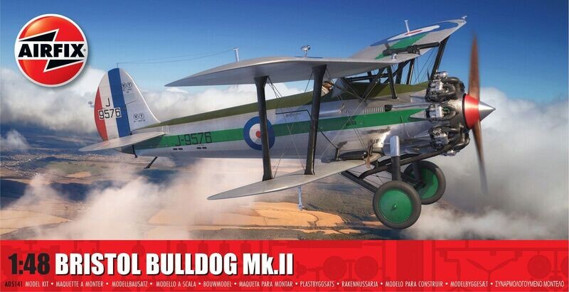 Airfix A05141 Bristol Bulldog Mk.II 1:48 Scale Plastic Model Kit