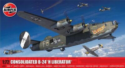 Airfix A09010 Consolidated B-24H Liberator 1:72 Scale Plastic Model Kit