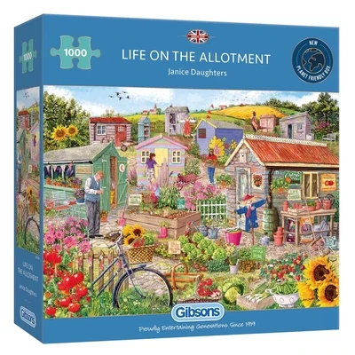 Gibsons G6334 Life on the Allotment 1000 Piece Jigsaw Puzzle