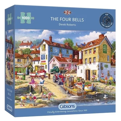 Gibsons G6247 The Four Bells 1000 Piece Jigsaw Puzzle