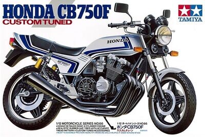 Tamiya 14066 Honda CB750F Custom Tuned 1:12 Scale Plastic Model Kit