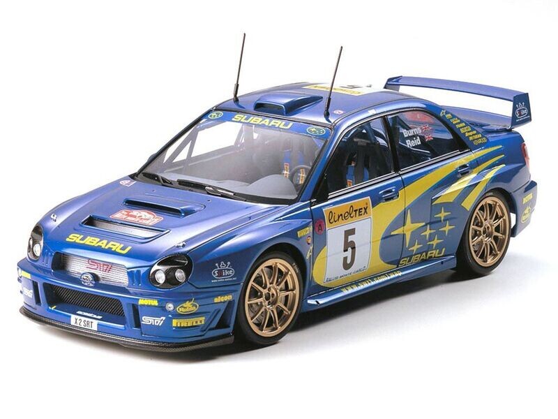Tamiya 24240  Subaru Impreza WRC 2001 1:24 Scale Plastic Model Kit