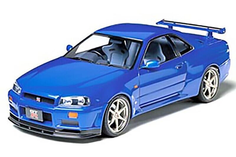 Tamiya 24210 Nissan Skyline GT-R V-spec R34 1:24 Scale Plastic Model Kit
