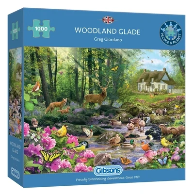 Gibsons G6370 Woodland Glade 1000 Piece Jigsaw Puzzle