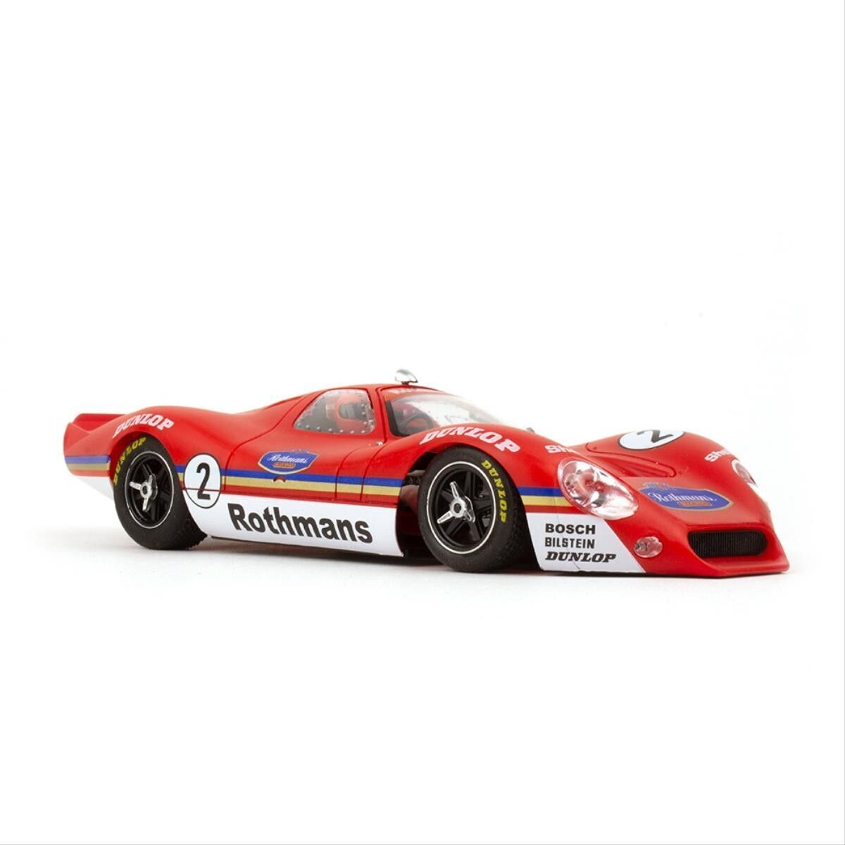 NSR 0381SW Ford P68 Rothmans No.2 Red Slot Car
