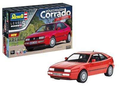 Revell 05666 35 Years of Volkswagen Corrado Gift Set 1:24 Scale Plastic Model Kit
