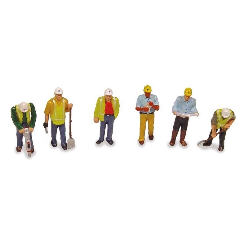 Bachmann 36-052 Civil Engineers x 6 OO/HO Gauge