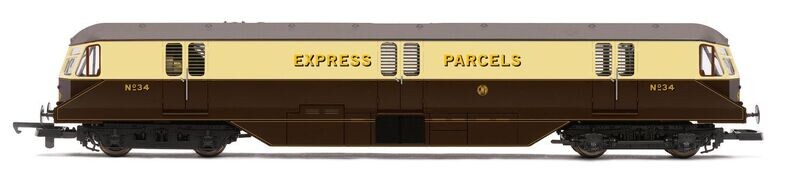 Hornby R30384 RailRoad Plus GWR, Bo-Bo, No. 34 Parcels Car - Era 3