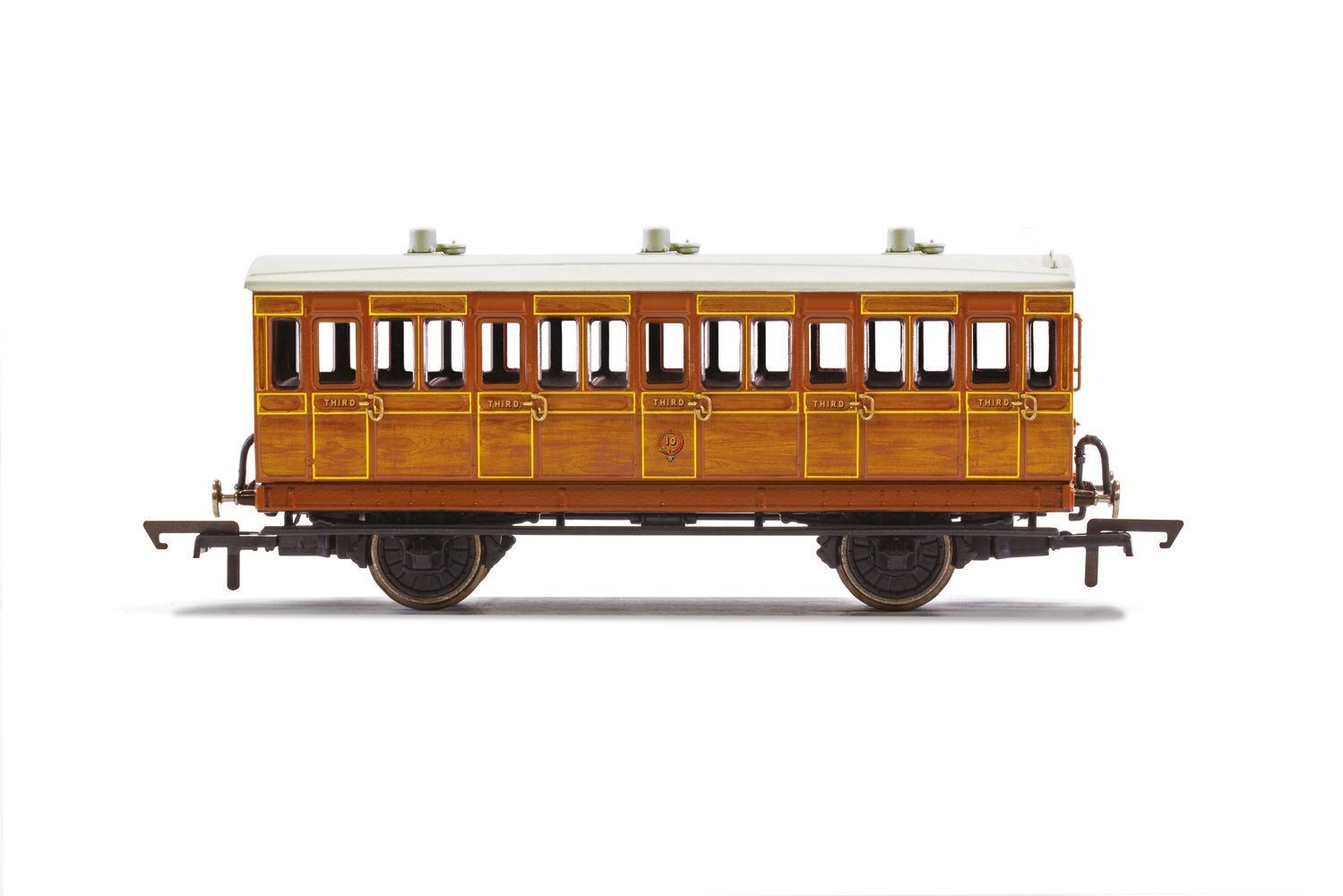 Hornby R40415 IoWCR, 4 Wheel Coach (5 Door), 3rd Class - Era 2