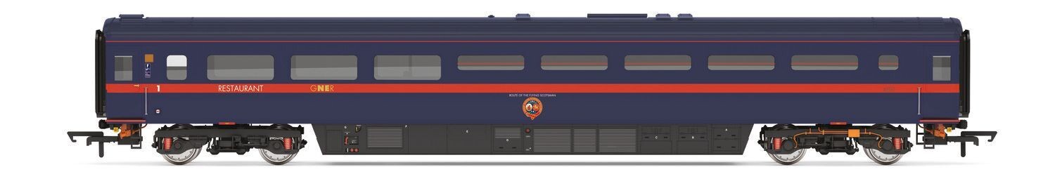 Hornby R40434 GNER, Mk3 Trailer Restaurant First Buffet (TRFB), 40737 - Era 9