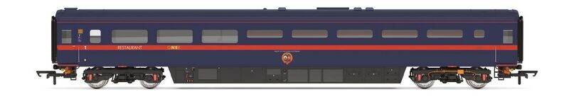 Hornby R40434 GNER, Mk3 Trailer Restaurant First Buffet (TRFB), 40737 - Era 9