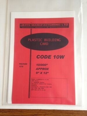 Plastic Sheets/Card