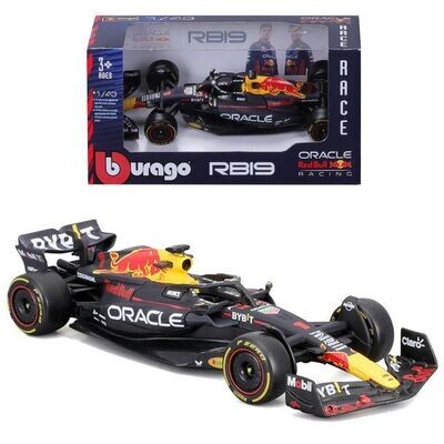 Bburago 18-38082V F1 Red Bull Racing RB19 2023 Max Verstappen 1:43 Scale Diecast Model