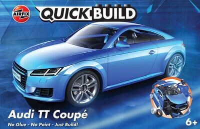 Airfix J6054 QUICKBUILD Audi TT Coupe - Blue