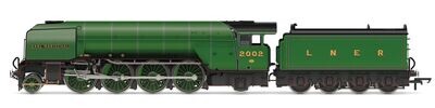 Hornby R30350SS LNER, P2 Class, 2-8-2, 2002 'Earl Marischal' With Steam Generator and extra smoke deflectors - Era 3