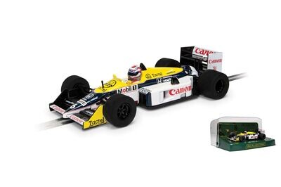 Scalextric C4309 Williams FW11 - Nelson Piquet 1987 World Champion Slot Car