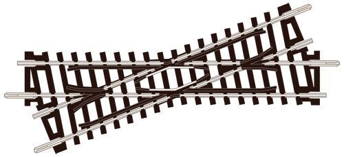 Peco ST-50 Crossing Short, Right Hand Code 80 N Gauge